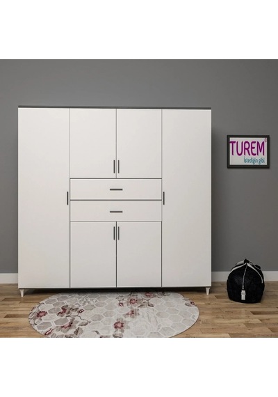 Zebra Gardırop Mdf Siyah Zebra Gardırop Mdf Siyah