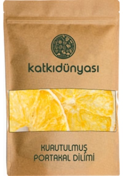 Katkı Dünyası Kurutulmuş Portakal Dilimi 1 KG