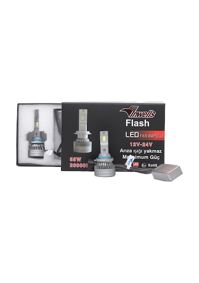 Yeni Flash Csp Led Xenon Zenon 9005 20,000 Lümen Arıza Işığı Yakmaz 12-24 V Uyumlu