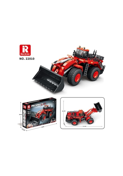 Reobrix Technic 22010 Dozer Kamyon Kumandalı&motorlu Yaratıcı Yapı Blok Seti Building Blocks Mechanical Loader - 1876 Parça Reobrix Technic 22010 Dozer Kamyon Kumandalı&motorlu Yaratıcı Yapı Blok Seti Building Blocks Mechanical Loader - 1876 Parça