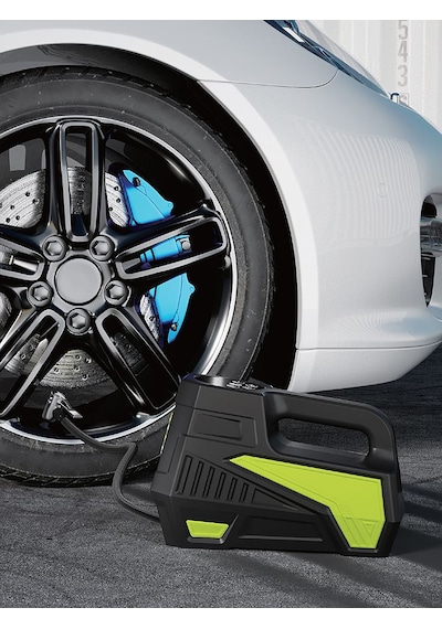 7go 7a7 Turbo Boost 150 Psı Araç Hava Pompası 12v Çakmaklık Girişli Dijital Lastik Şişirme Kompresörü 0 - 150 Psı 0 - 10 Bar