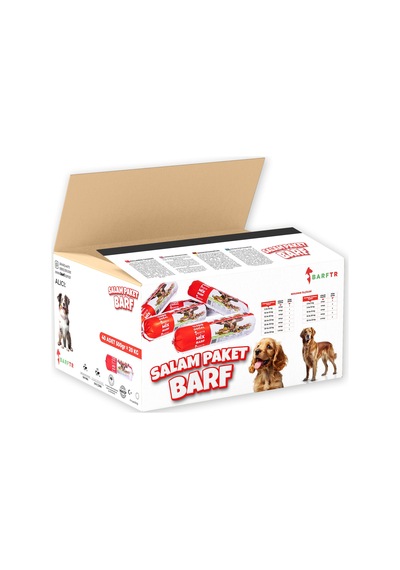 Barftr Mix Barf 20 KG Salam Yetişkin Köpek Maması 40 x 500 G