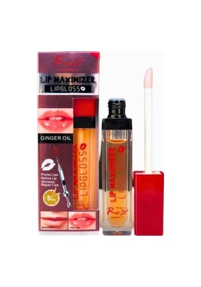 Rose Cosmetics Dudak Dolgunlaştırıcı Doğal Görünüm Dudak Parlatıcısı Şeffaf