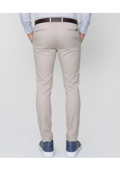 Efor Slim Fit Yan Cep Esnek Pamuklu Casual Bej Pantolon P 1088 Bej