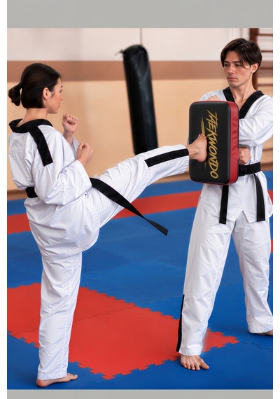 Waychamp Darbe Yastığı Taekwondo Darbe Yastığı Siyah