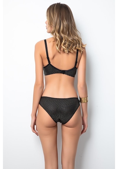 Miorre Push-up Dolgulu Gold Puantiyeli Sütyen Takım 001