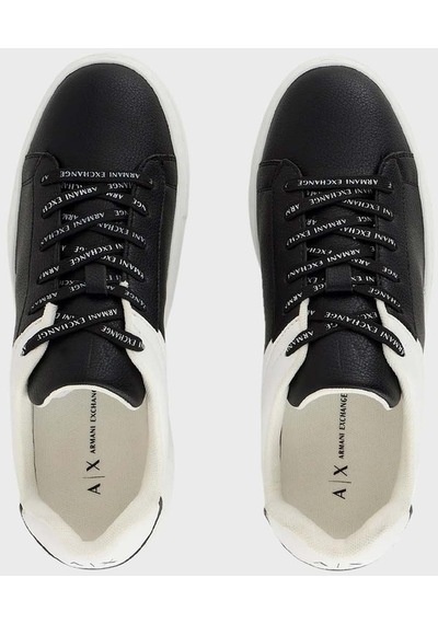 Armani Exchange Bayan Ayakkabı Xdx133 Xv725 S277 Siyah-beyaz Beyaz