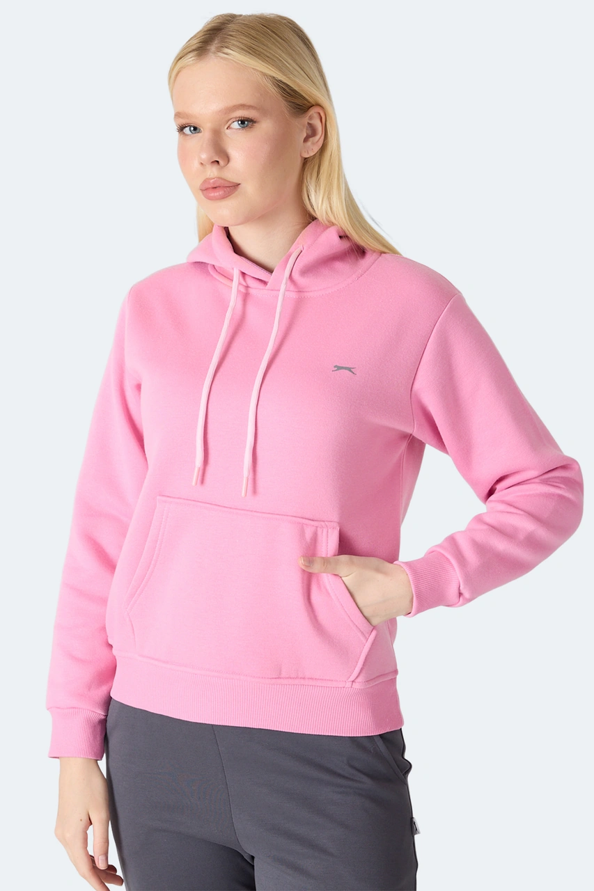 Slazenger Mısty I Kadın Pembe Sweatshirt Pembe