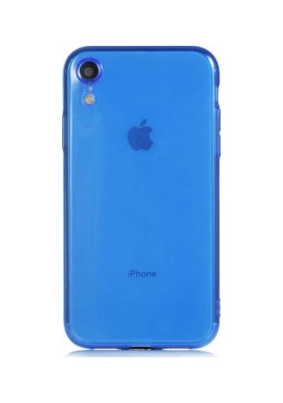 Apple Uyumlu iPhone Xr 6.1 Kilif Kamera Çikintili Renkli Trasnparan Silikon 565797101