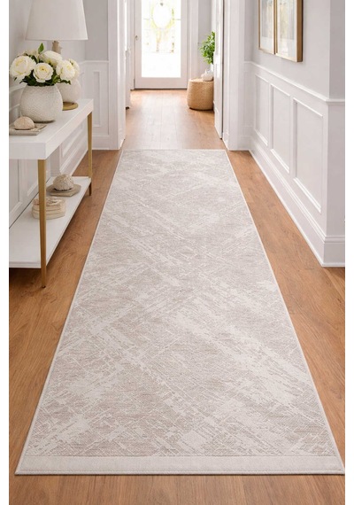 Etro Dekoratif Modern Akrilik Makine Halısı Et04 Gri Gri-krem