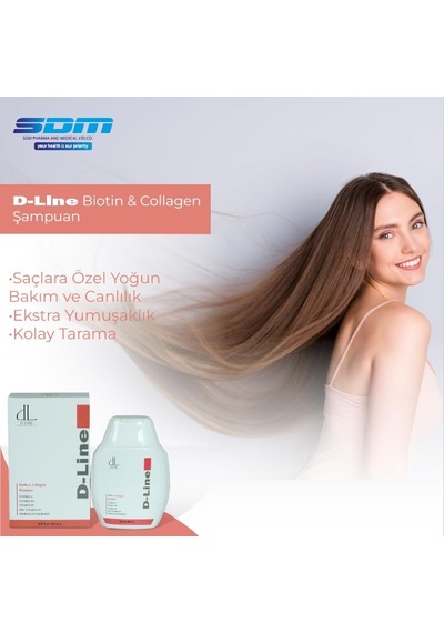 Biotin & Collagen Shampoo, Keratin, Saç Dökülmesine Karşı, Canlı Ve Güçlü Saçlar İçin Şampuan