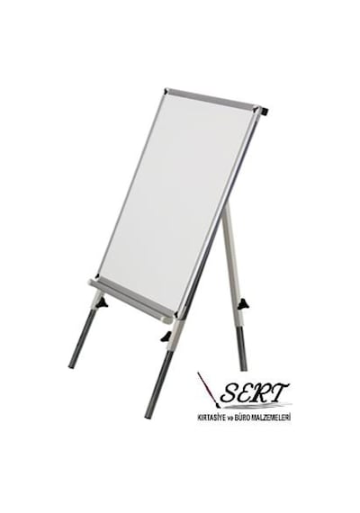 Akyazı Yazı Tahtası 65X100 Ayaklı Laminat Beyaz