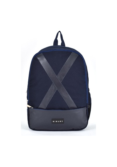 Sisley Okul Sırt Çantası Unisex Çok Gözlü Günlük Seyahat Sırt Çantası Lacivert