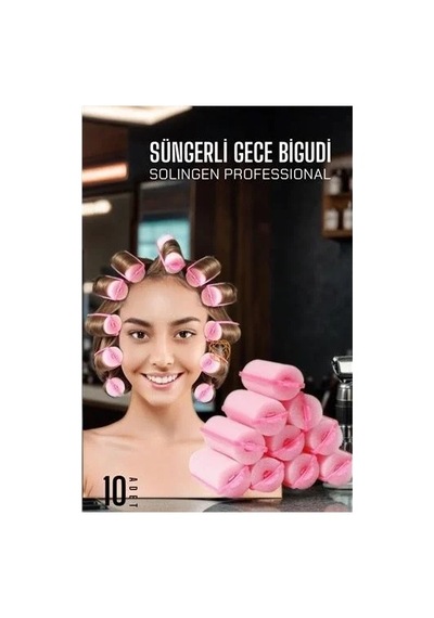 Lb Süngerli Gece Bigudisi 8 Adet Solingen Professional