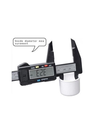 Dijital Kumpas, Mikrometre, Ölçüm Aleti, 15 Cm 6 İnç Elektronik Kumpas, Lcd Ekranlı Tam Ölçü, İnç Milimetre Dönüşüm