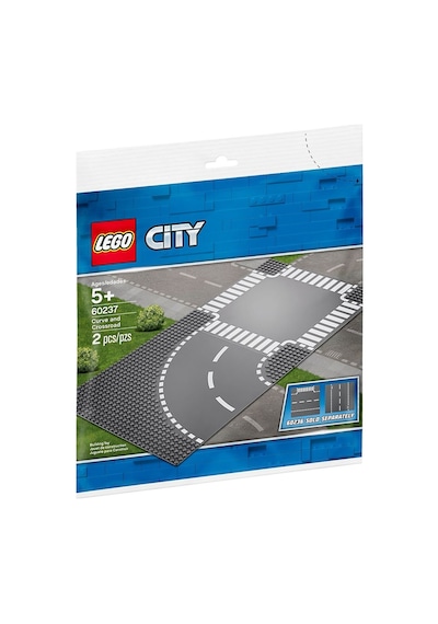 LEGO® City 60237 Şehir Eğrileri ve Kavşak Yapı Seti