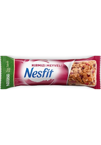 Nesfıt Kırmızı Meyveli Tam Tahıllı Bar16x23,5g