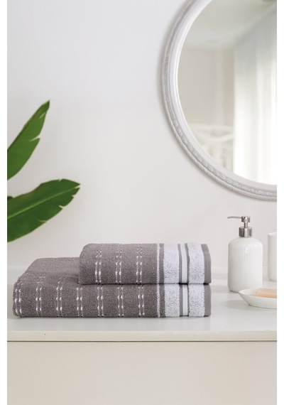 Özdilek Knit Banyo Havlusu 90x150 Cm Gri
