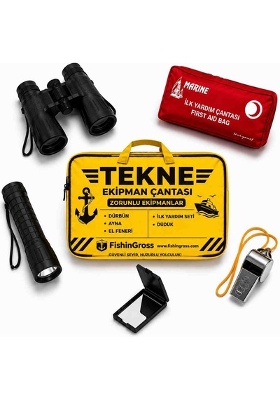 Fishin Gross Tekne Ekipman Çantası 5 Parçalık Mini Set