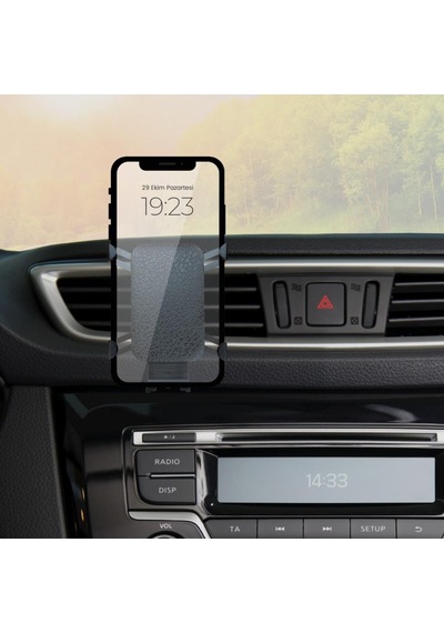 Araç İçi Havalandırma Gravity Örümcek Telefon Tutucu Tutacağı 1-black