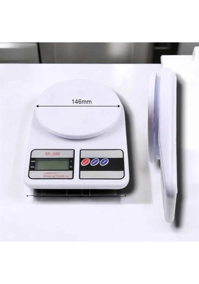 Dijital Mutfak Tartısı 10 Kg Kapasiteli Lcd Ekranlı Otomatik Kapanmalı Hassas Ölçüm