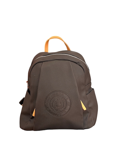 Just Polo Jp6026 Kadın Günlük Fermuarlı Çok Bölmeli Orta Boy Sırt Çantası Ozt6026 Sıyah Taba