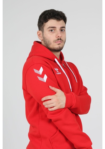 Hummel Armin Pamuklu Sweatshirt Kırmızı