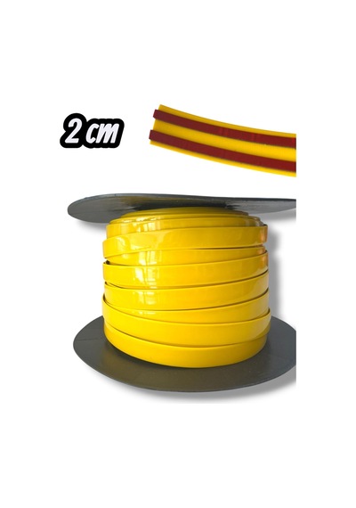 2 Cm Sarı Krom Yapıştırma Şerit 10 Metre Esnek Kendinden Yapışkanlı Dekoratif Krom Kaplama Araç, Mobilya Ve Ev Dekor