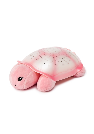 Cloud-b Melodili Parıldayan Yıldızlı Peluş Kaplumbağa 29,5x20x10,5 Cm Pembe