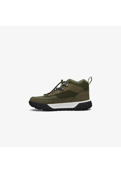 Timberland Greenstride Motion 6 Mid Lace Up Çocuk Yeşil Outdoor Ayakkabı Düz Tb0a67ava581 Yeşil