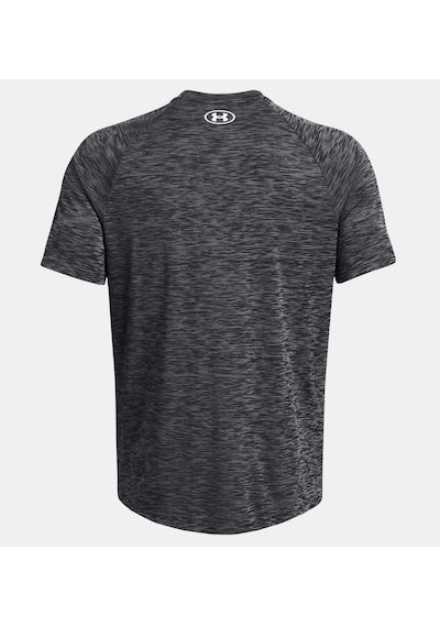 Under Armour Ua Tech Textured Ss Erkek T-shirt-31821 Siyah