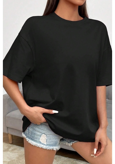 Unisex It's Okay Baskılı Tasarım Tshirt Siyah