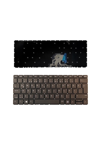 Asya.Depo HP Uyumlu L44588-001, L44588-141 Klavye Tuş Takımı Siyah Tr