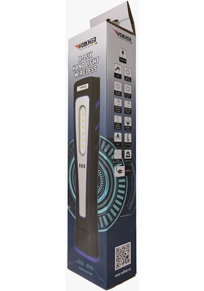 2 Adet Volkher X-lux Hand Light Wireless + Wireless Single Pad