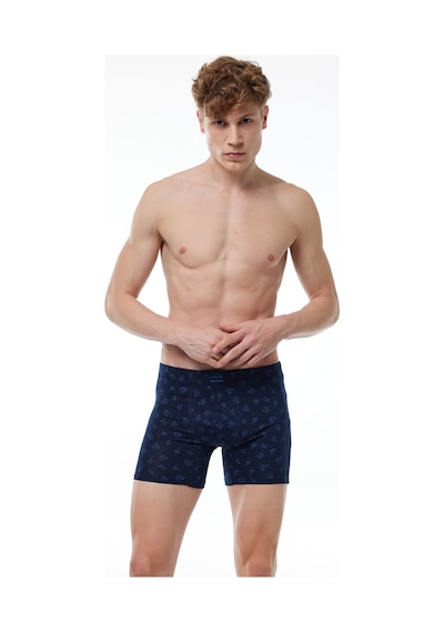 Malabadi Erkek Desenli 8 Li Premium Collection Modal Uzun Boxer 8m250 Renkli