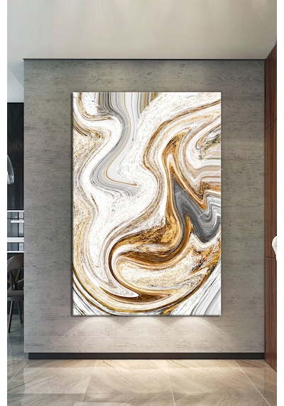 Renklerin Dansı Soyut Sanatsal Kanvas Tablo (8 Farklı Ölçü) 120 x 80t