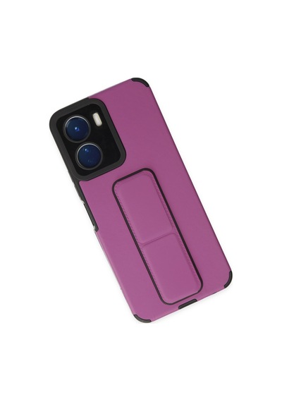 Y16 Kılıf Mega Standlı Silikon - Mor Bzsxx00 1