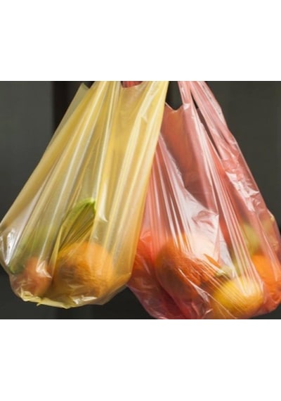 Arma Yeşil Market Poşeti Torbası  Hışır Atlet Poşet  Büyük Boy  30 x 60 CM  1 KG
