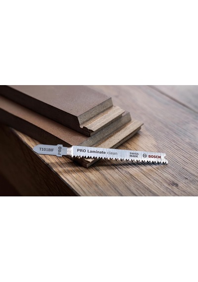 Tr 2 X Pro Laminate Clean T101bıf Dekupaj Testere Bıçağı Parke, Kompakt Laminat Vinil, Pvc, Uzunluk 83 Mm, Profesyo