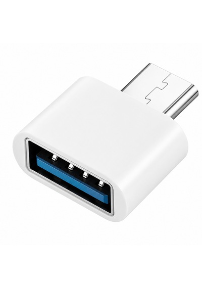 4311b Type C Usb 3.1 To Usb 3.0 Beyaz Şarj Data Çevirici Dönüştürücü Adaptör