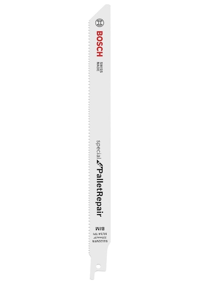 Bosch S 1122 Vfr 165mm 5'li Çivili Palet Tamiri İçin Testere 2608658030