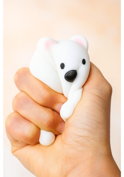 Hayvan Figürü Panda Squishy Stress Oyuncağı Yumuşacık Jel Squishy Panda1 Panda1