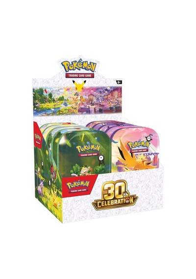 Pokémon Tcg: 30th Celebration Mini Tin 1 Adet 1 Adet Tin Boxta 2 Booster Pack