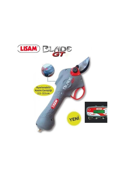 Budama Makası Lısam-9401 Bataryalı Blade Gt Lısam-9401