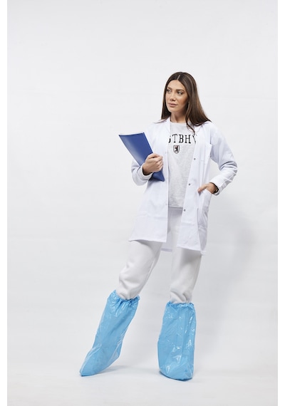 Global-Vet  90-60 Mikron Tek Lastikli Galoş Çizme 25 Çift 50 Adet