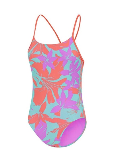 Speedo Alv Lline Bk 1pc Jf Purple Kız Çocuk Mayosu 8-00350018093 Mor Mor
