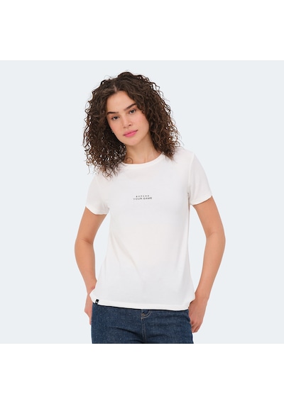 Slazenger PAYTONS 5 li Set Kadın Ekru - Siyah - Koyu Gri - Bordo - Mavi Tişört Slazenger PAYTONS 5 li Set Kadın Ekru - Siyah - Koyu Gri - Bordo - Mavi Tişört