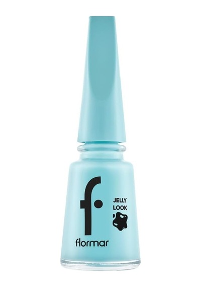 Jel Görünümlü Parlak Oje Gökyüzü Mavisi - Jelly Look Nail Enamel - Jl09 Sky Blue - 8690604233670