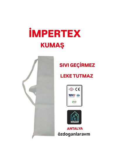 Plaj Deniz Şemsiyesi 200 Cm Çapında 10 Telli Taşıma Çantalı Krem