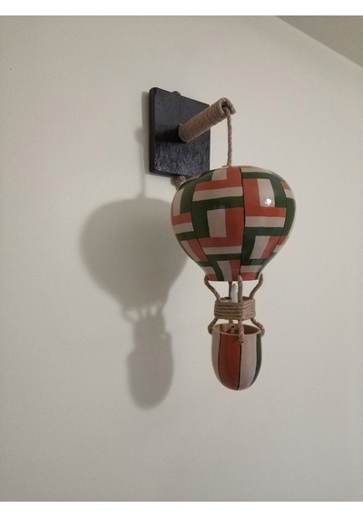 Dekoratif Hediyelik Led Işıklı Pilli Uçan Balon